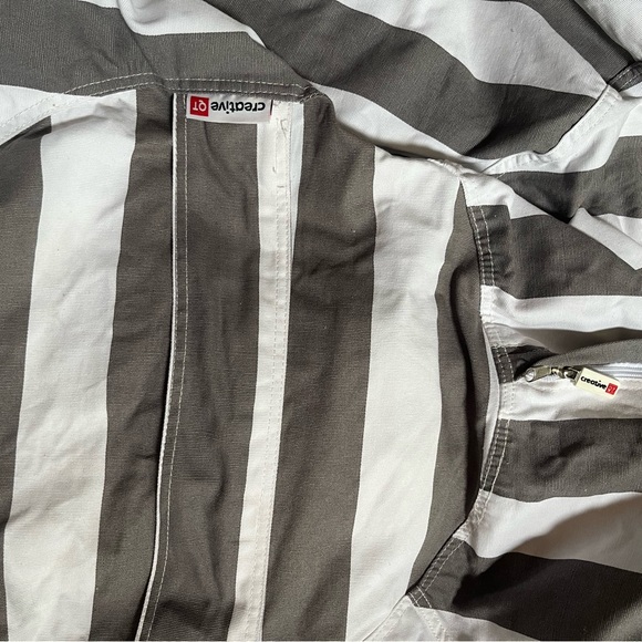 Sruff 'n sit The Stuffable Store Bean Bag Creative QT Extra Large Gray White - Picture 4 of 7